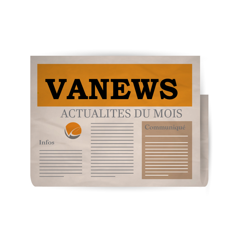 En-tête d'un journal avec le logo VANEXPERT